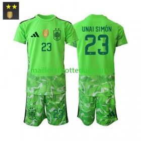 Maillot/Tenue Espagne Unai Simon 23 Gardien Enfant Troisieme 2026/2027
